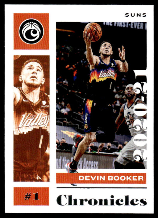 Devin Booker 2020 Panini Chronicles Basketball Chronicles Front of Card