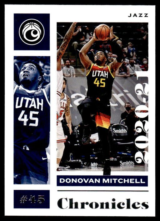 Donovan Mitchell 2020 Panini Chronicles Basketball Chronicles Front of Card