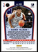 Xavier Tillman 2020 Panini Chronicles Basketball Green Marquee Back of Card