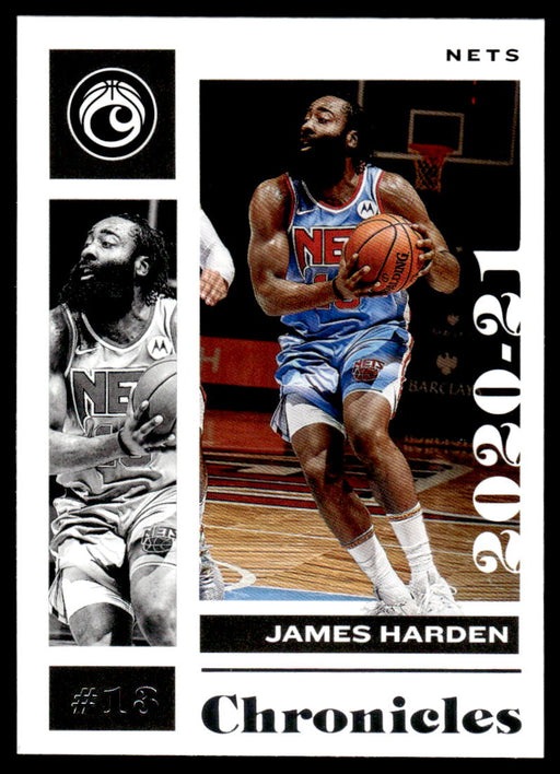 James Harden 2020 Panini Chronicles Basketball Chronicles Front of Card