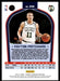 Payton Pritchard 2020 Panini Chronicles Basketball Green Marquee Back of Card