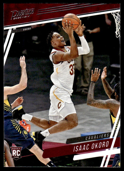 Isaac Okoro 2020 Panini Chronicles Basketball Prestige Front of Card