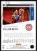 Killian Hayes 2020 Panini Chronicles Basketball Prestige Back of Card