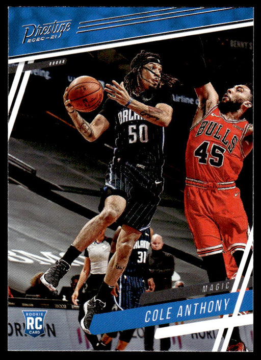 Cole Anthony 2020 Panini Chronicles Basketball Prestige Front of Card