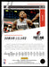Damian Lillard 2020 Panini Chronicles Basketball Prestige Back of Card