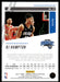 RJ Hampton 2020 Panini Chronicles Basketball Prestige Back of Card