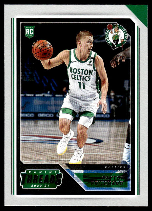 Payton Pritchard 2020 Panini Chronicles Basketball Threads Front of Card