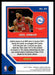 Joel Embiid 2020 Panini Chronicles Basketball Threads Back of Card