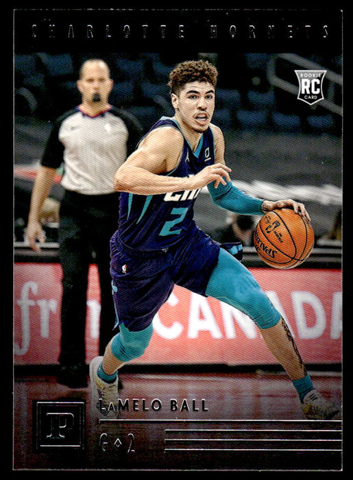 LaMelo Ball 2020 Panini Chronicles Basketball Panini Front of Card