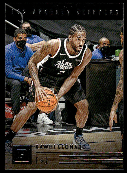 Kawhi Leonard 2020 Panini Chronicles Basketball Panini Front of Card