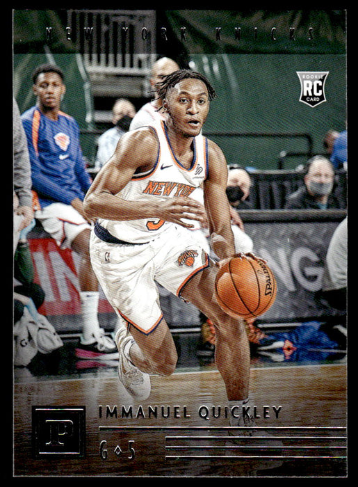 Immanuel Quickley 2020 Panini Chronicles Basketball Panini Front of Card