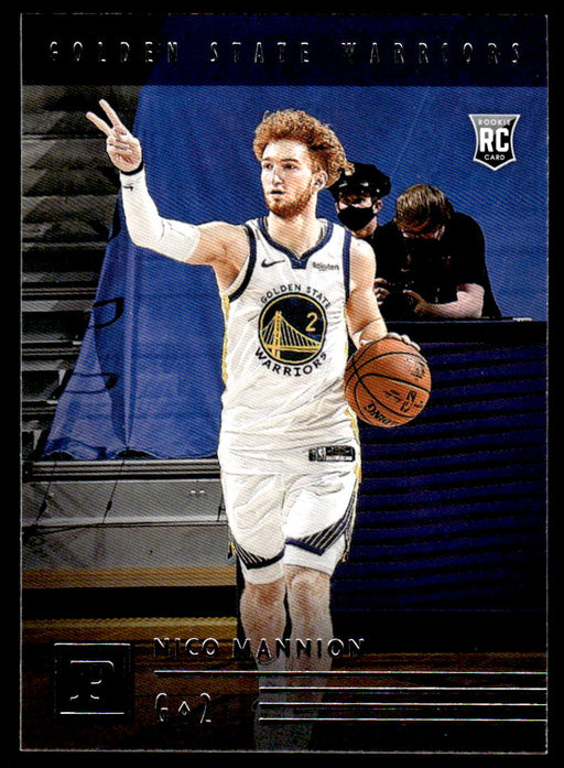 Nico Mannion 2020 Panini Chronicles Basketball Panini Front of Card