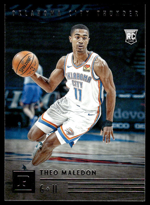 Theo Maledon 2020 Panini Chronicles Basketball Panini Front of Card