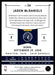 Jaden McDaniels 2020 Panini Chronicles Basketball Panini Back of Card