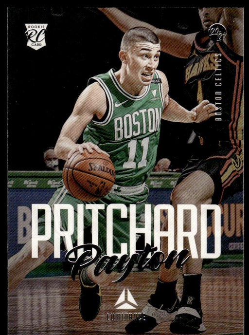 Payton Pritchard 2020 Panini Chronicles Basketball Luminance Front of Card