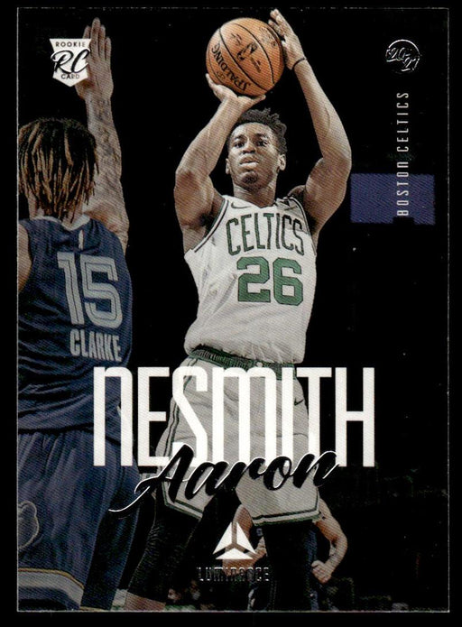 Aaron Nesmith 2020 Panini Chronicles Basketball Luminance Front of Card