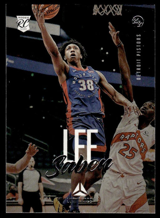 Saben Lee 2020 Panini Chronicles Basketball Luminance Front of Card