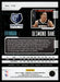 Desmond Bane 2020 Panini Chronicles Basketball Playbook Back of Card