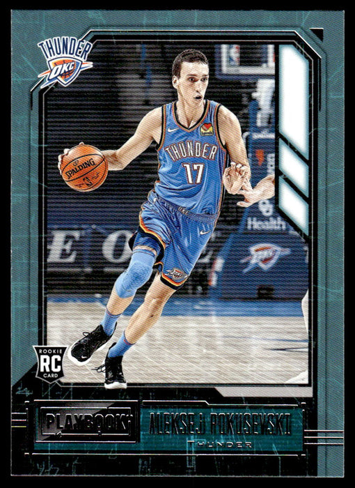 Aleksej Pokusevski 2020 Panini Chronicles Basketball Playbook Front of Card