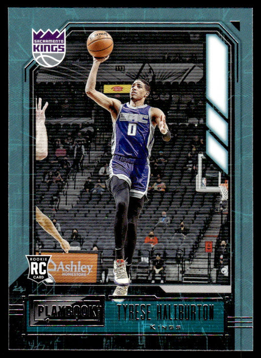 Tyrese Haliburton 2020 Panini Chronicles Basketball Playbook Front of Card