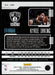 Kyrie Irving 2020 Panini Chronicles Basketball Playbook Back of Card