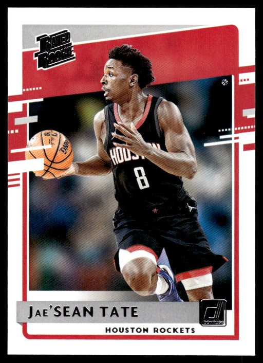 Jae'Sean Tate 2020 Panini Chronicles Basketball Rated Rookie Front of Card