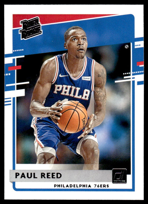 Paul Reed 2020 Panini Chronicles Basketball Rated Rookie Front of Card