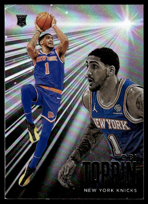 Obi Toppin 2020 Panini Chronicles Basketball Essentials Front of Card