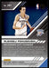 Aleksej Pokusevski 2020 Panini Chronicles Basketball XR Back of Card