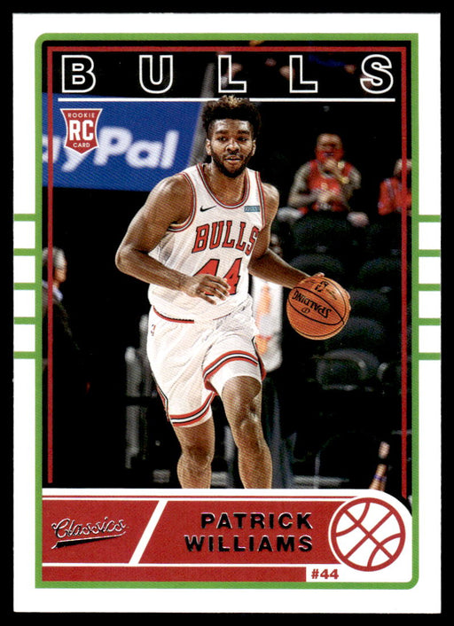 Patrick Williams 2020 Panini Chronicles Basketball Classics Front of Card