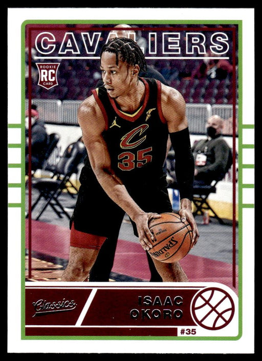 Isaac Okoro 2020 Panini Chronicles Basketball Classics Front of Card