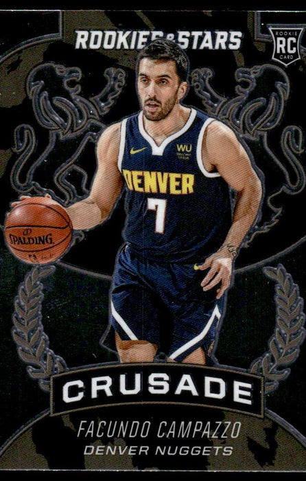 Facundo Campazzo 2020 Panini Chronicles Basketball Crusade Front of Card