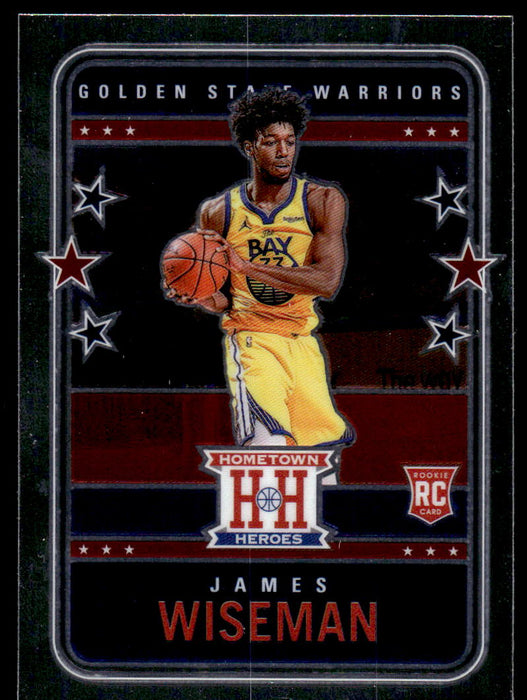 James Wiseman 2020 Panini Chronicles Basketball Hometown Heros Front of Card