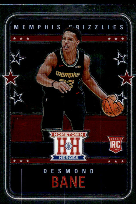 Desmond Bane 2020 Panini Chronicles Basketball Hometown Heros Front of Card