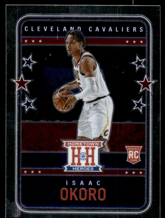 Isaac Okoro 2020 Panini Chronicles Basketball Hometown Heros Front of Card