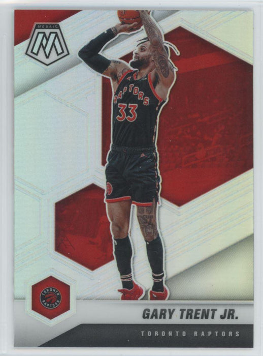 2020 Panini Mosaic # 135 Gary Trent Jr. Silver Prizm Toronto Raptors - Collectible Craze America