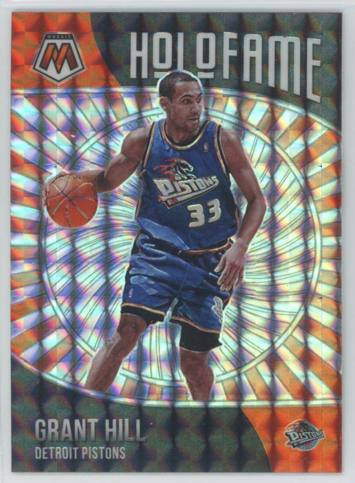 2020 Panini Mosaic # 16 Grant Hill Holofame Mosaic Prizm Detroit Pistons - Collectible Craze America