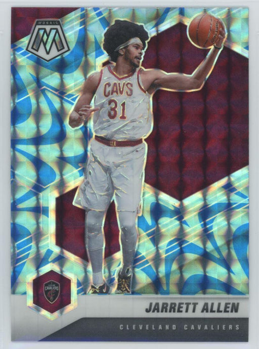 2020 Panini Mosaic # 197 Jarrett Allen Reactive Blue Prizm Cleveland Cavaliers - Collectible Craze America