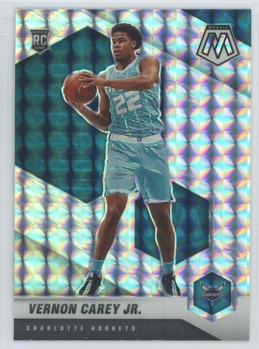 2020 Panini Mosaic # 242 Vernon Carey Jr. RC Mosaic Prizm Charlotte Hornets - Collectible Craze America