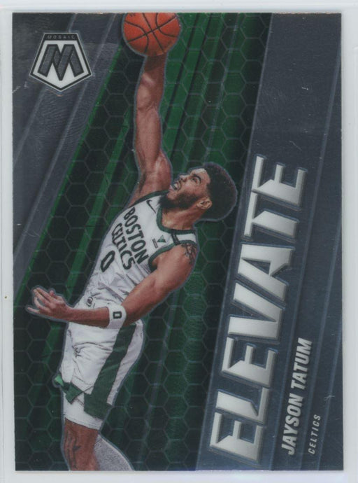 2020 Panini Mosaic # 25 Jayson Tatum Elevate Boston Celtics - Collectible Craze America