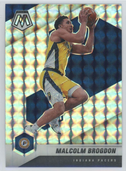 2020 Panini Mosaic # 26 Malcolm Brogdon Mosaic Prizm Indiana Pacers - Collectible Craze America