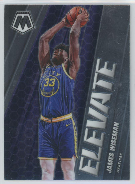 2020 Panini Mosaic # 5 James Wiseman Elevate Golden State Warriors - Collectible Craze America