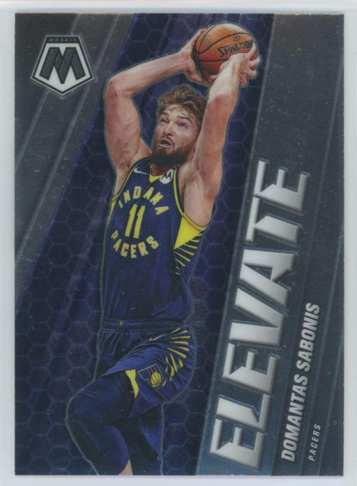 2020 Panini Mosaic # 6 Domantas Sabonis Elevate Indiana Pacers - Collectible Craze America