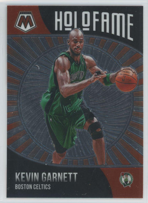 2020 Panini Mosaic # 6 Kevin Garnett Holofame Boston Celtics - Collectible Craze America