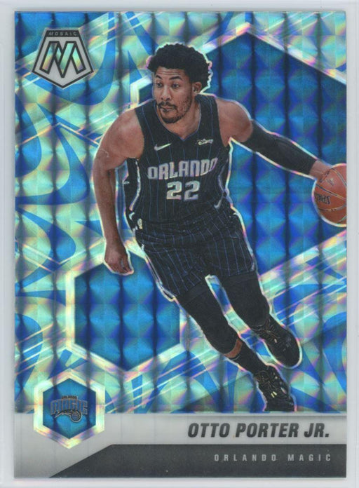 2020 Panini Mosaic # 73 Otto Porter Jr. Reactive Blue Prizm Orlando Magic - Collectible Craze America