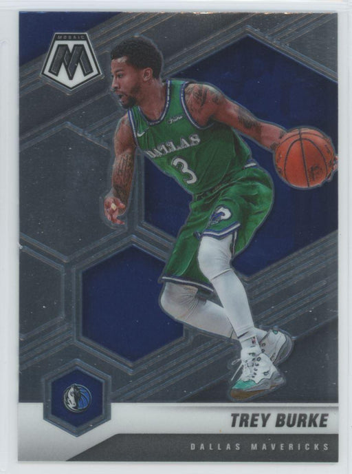 2020 Panini Mosaic Basketball # 110 Trey Burke Dallas Mavericks - Collectible Craze America