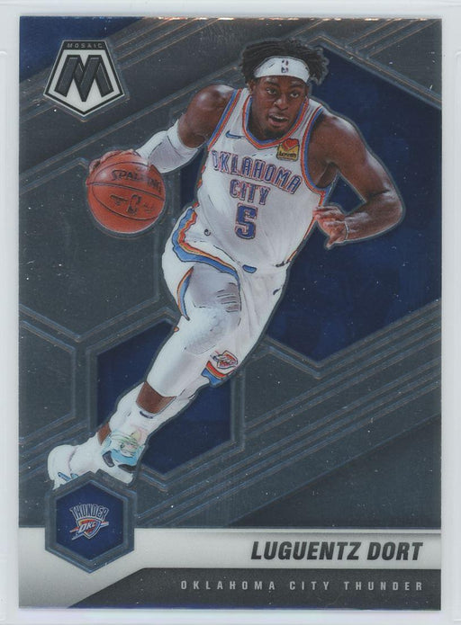 2020 Panini Mosaic Basketball # 112 Luguentz Dort Oklahoma City Thunder - Collectible Craze America