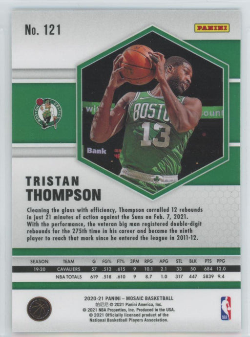 2020 Panini Mosaic Basketball # 121 Tristan Thompson Boston Celtics - Collectible Craze America