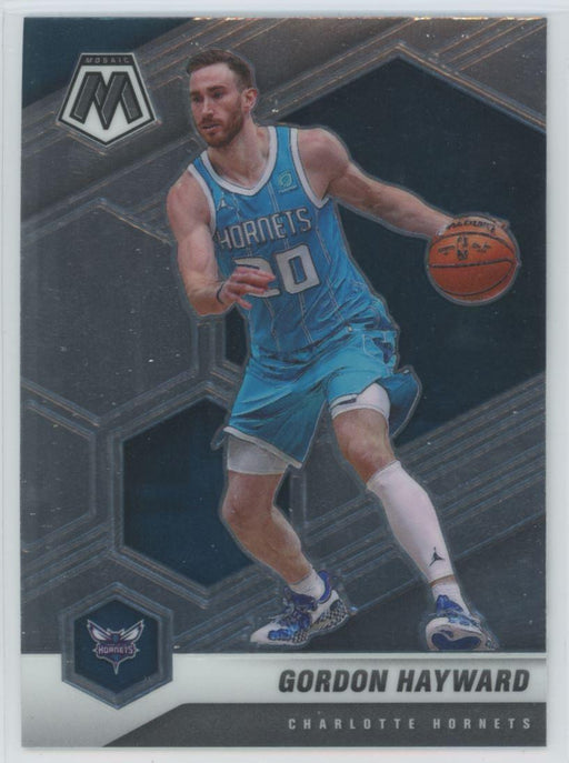 2020 Panini Mosaic Basketball # 126 Gordon Hayward Charlotte Hornets - Collectible Craze America