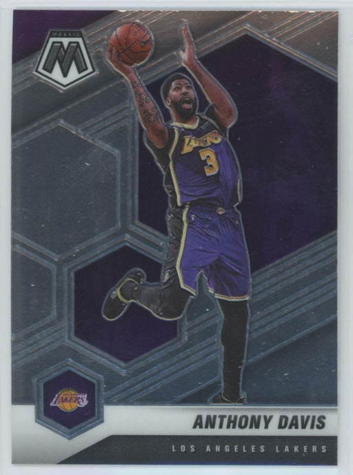 2020 Panini Mosaic Basketball # 141 Anthony Davis Los Angeles Lakers - Collectible Craze America